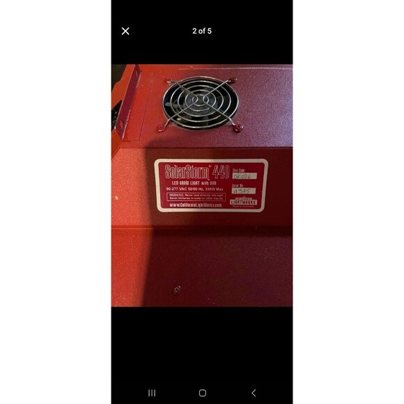 SolarStorm 440 LED Grow Light with UVB Bulbs – Power‑Efficient Indoor Gardening - Picture 2 of 5